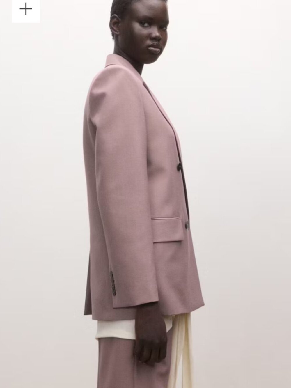 Mango blazer dusty pink (NWT) - Picture 3 of 6